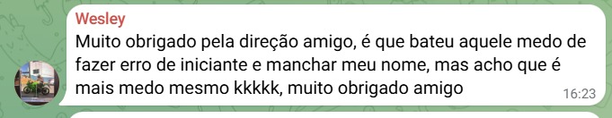Feedback real de aluno do GameDoctor